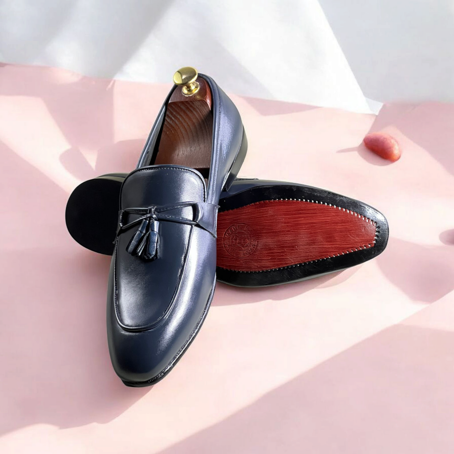 Expertly crafted with premium quality leather, the Hex -Nazi is a handmade moccasin that exudes elegance and sophistication. Each pair is meticulously designed for comfort and style, making it the perfect addition to any wardrobe. Elevate your look with these must-have shoes.